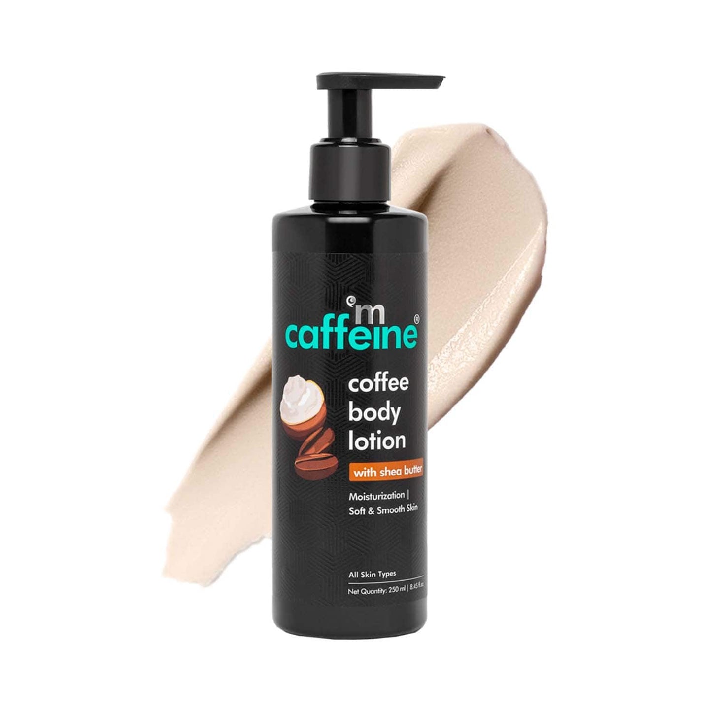 mCaffeine Coffee Body Lotion For Deep Moisturization (250ml)