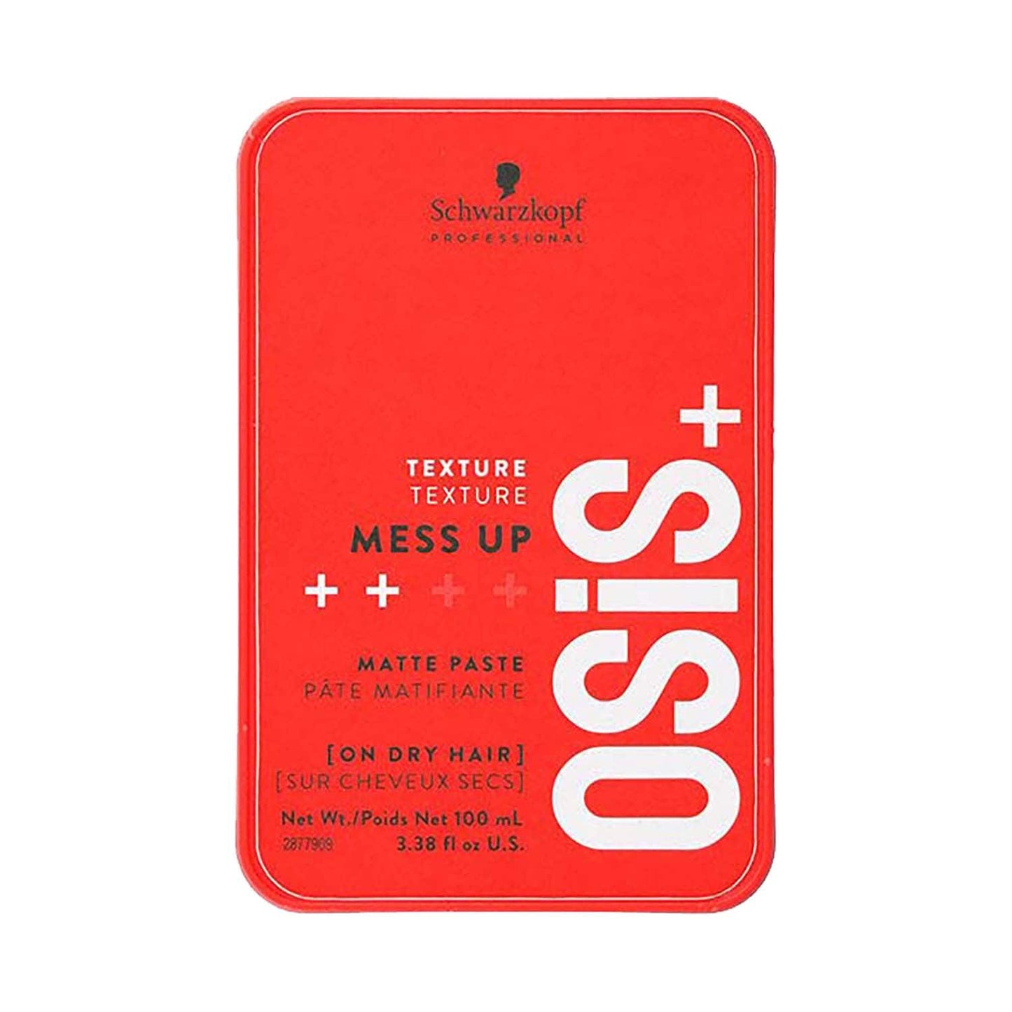 Schwarzkopf Professional OSiS+ Mess Up Hair Styling Matte Paste (100ml)