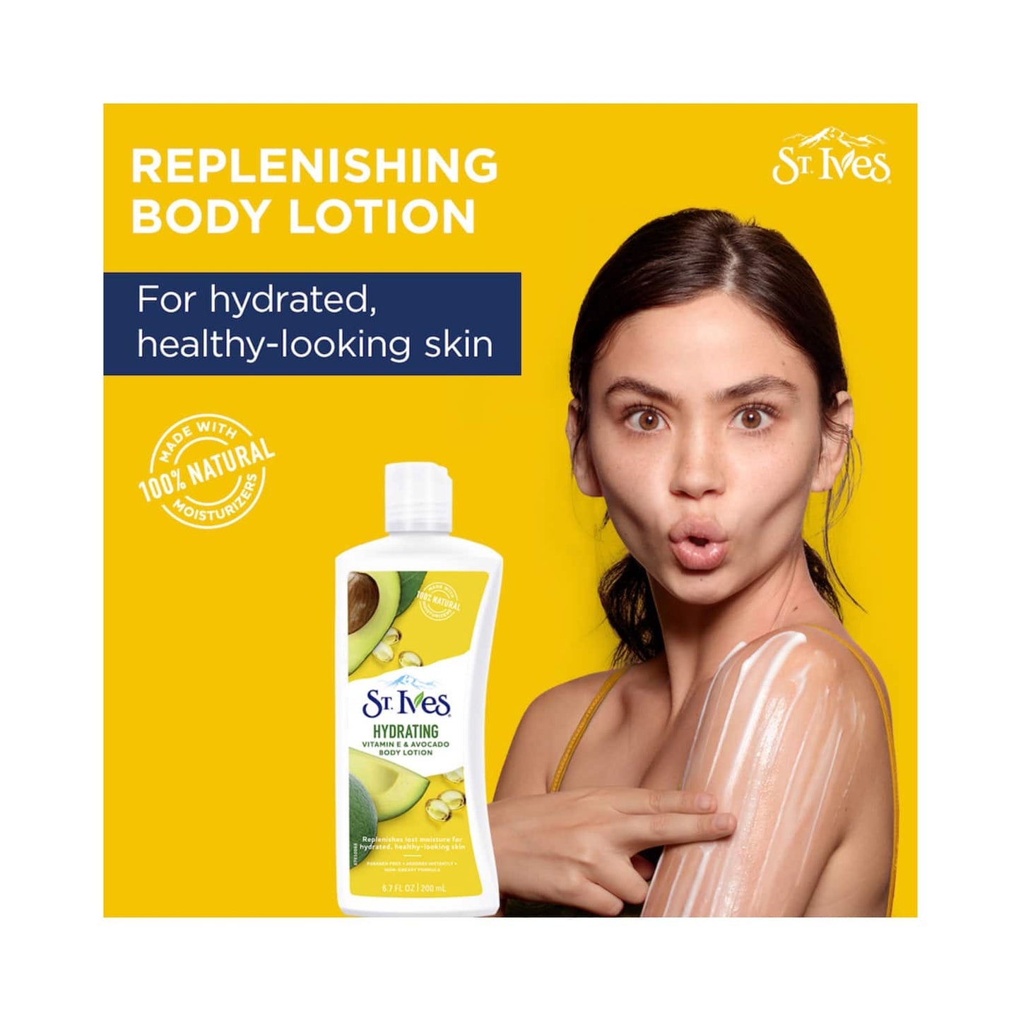 St. Ives Hydrating Vitamin E & Avocado Body Lotion (200ml)