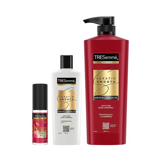 Tresemme Keratin Smooth 3 Step Kit With Shampoo + Conditioner + Serum