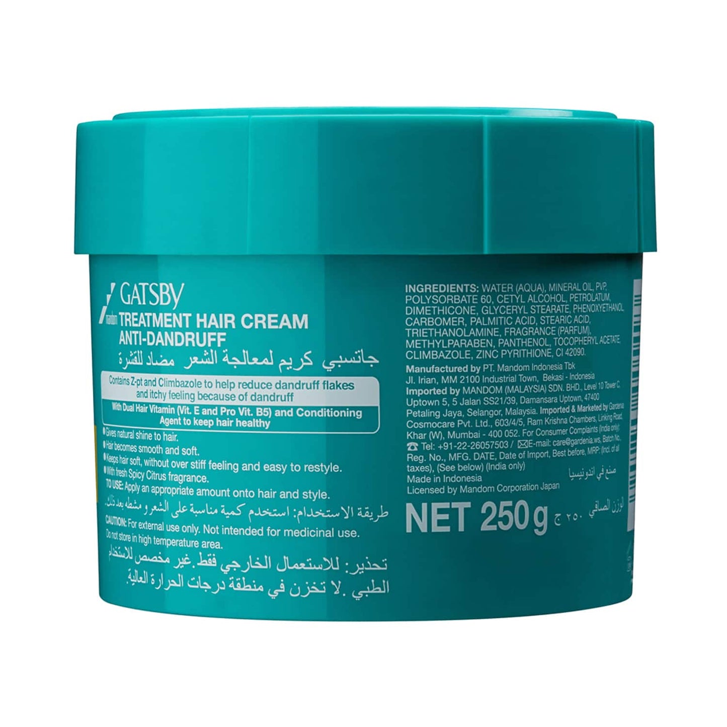 Gatsby Treatment Anti Dandruff Hair Cream (250g)