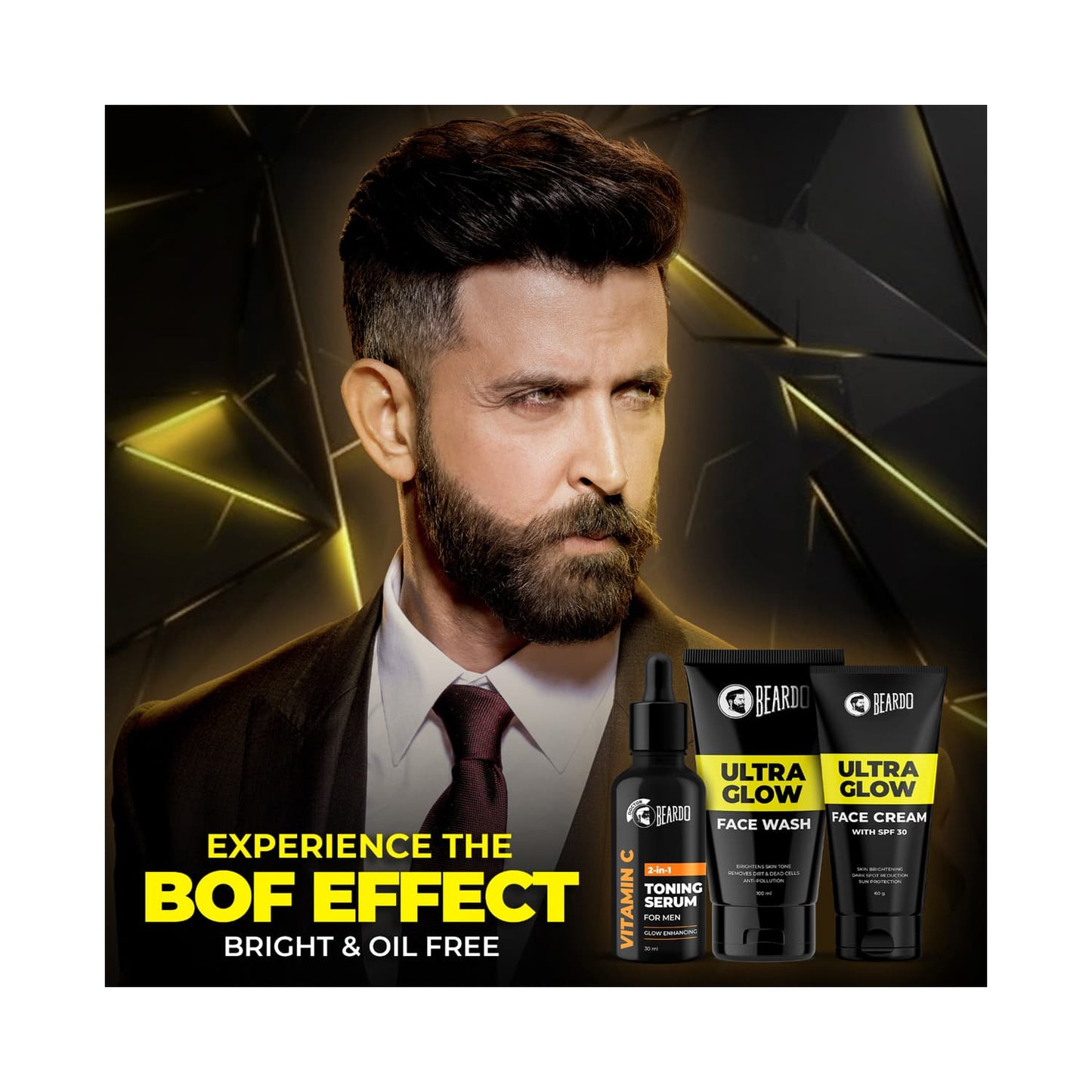 Beardo BOF Skin Pro Kit (3pcs)