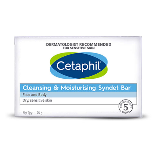 Cetaphil Cleansing & Moisturising Syndet Bar (75g)