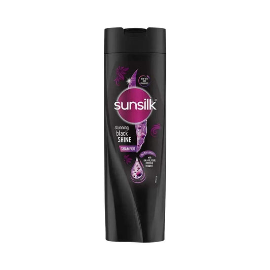 Sunsilk Stunning Black Shine Shampoo With Amla+ Oil Pearl Protein & Vitamin E (80ml)