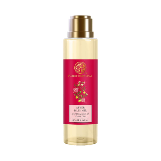 Forest Essentials Iced Pomegranate & Kerala Lime After Bath Oil (130ml)