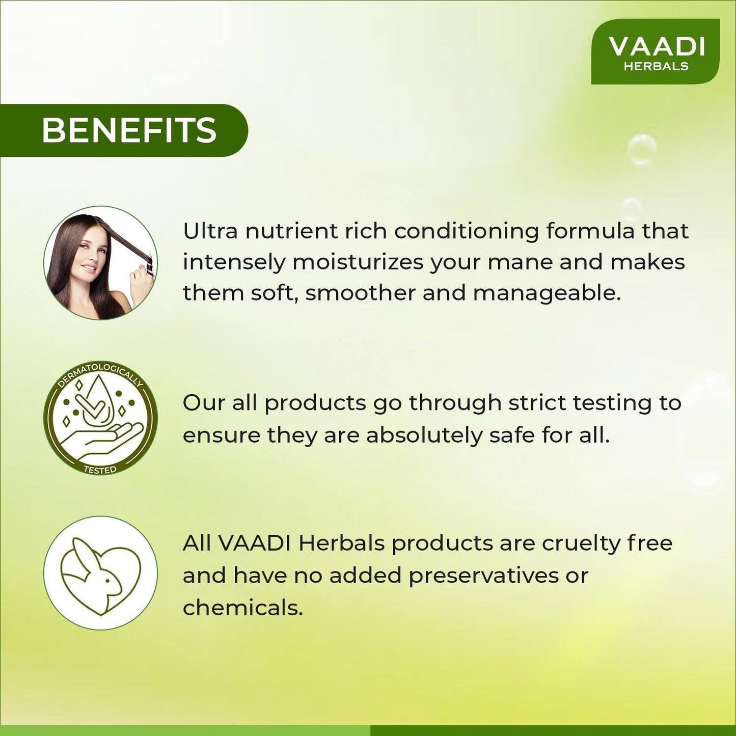 Vaadi Herbals Corn Rose Conditioner With Hibiscus Extract (350ml)