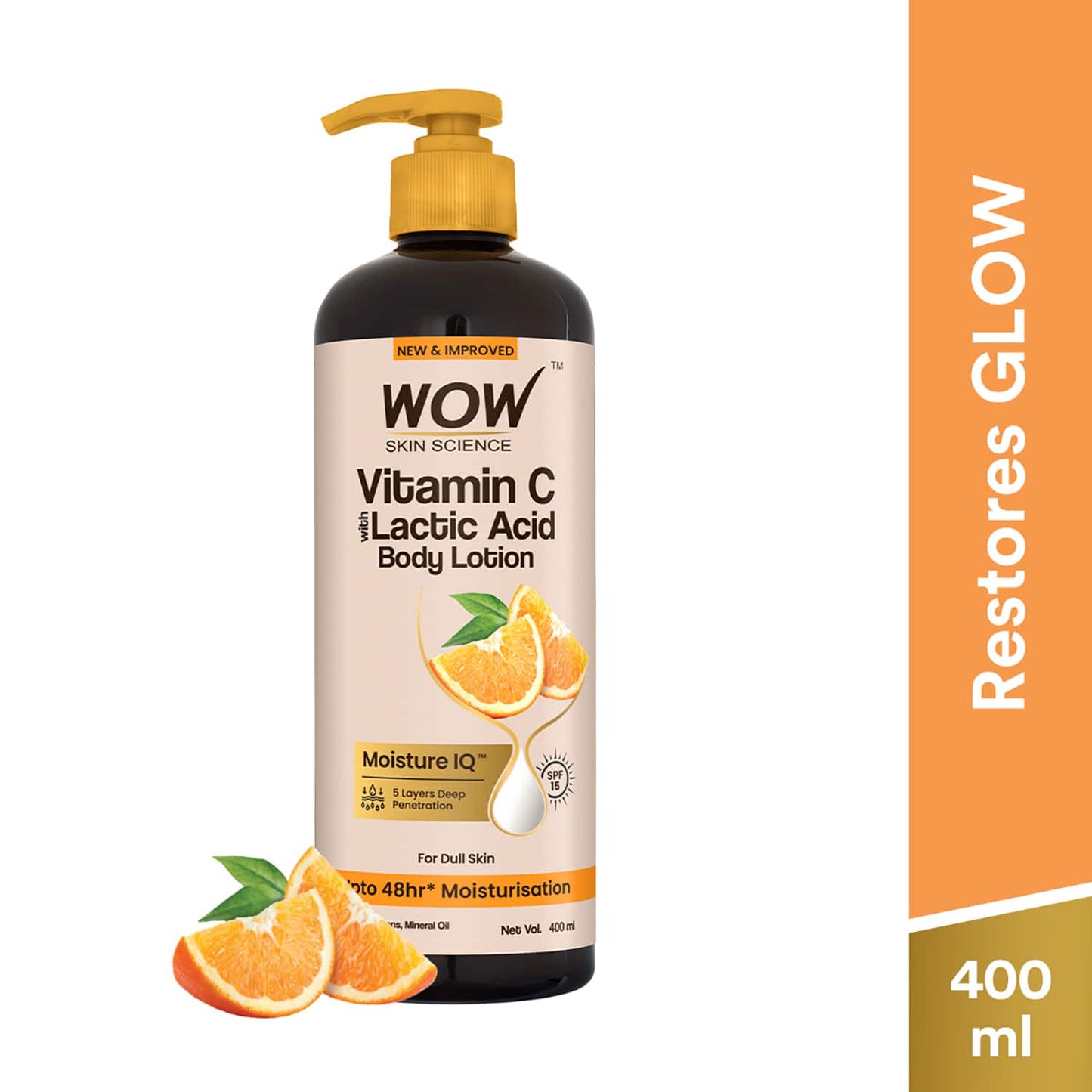 WOW SKIN SCIENCE Vitamin C Body Lotion (400ml)