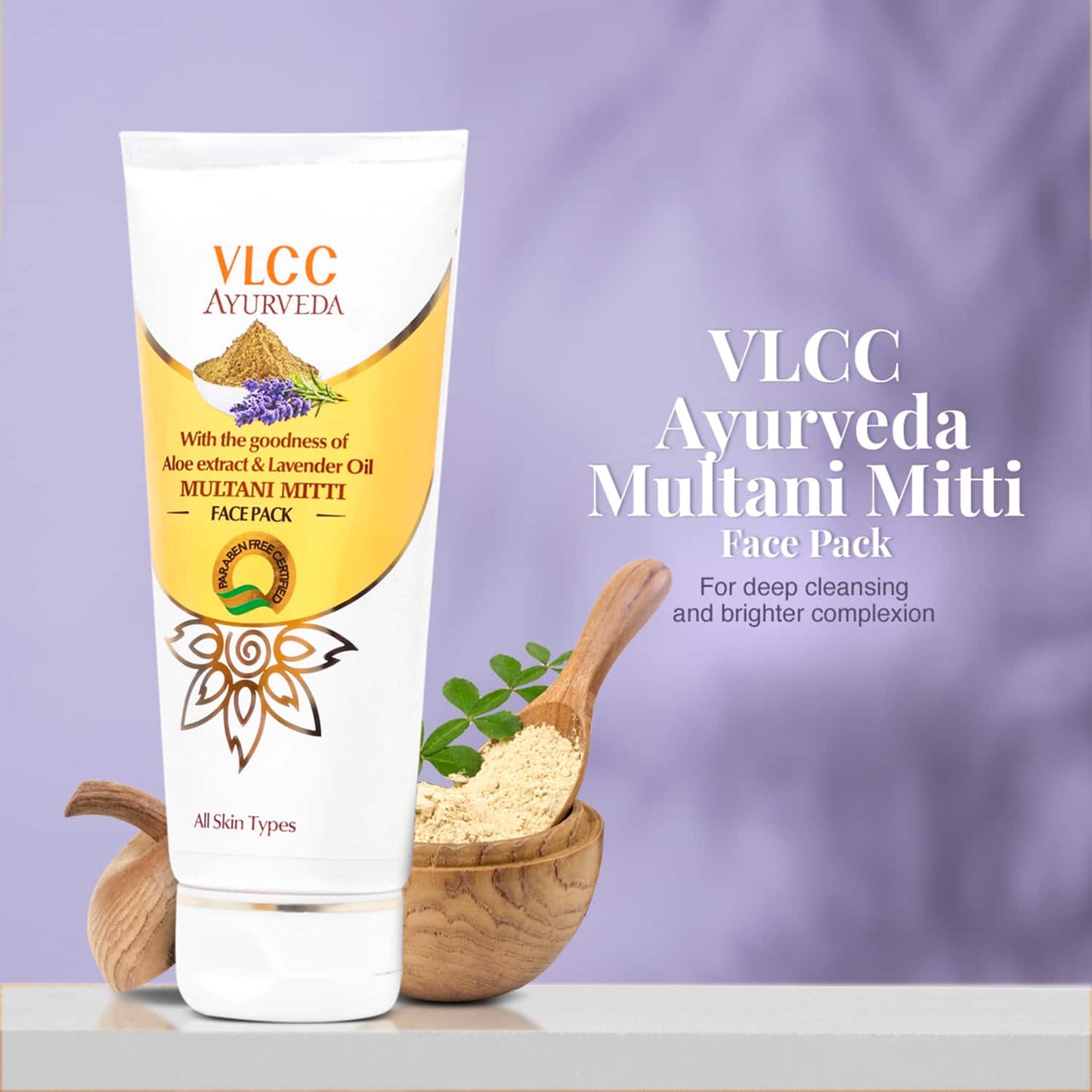 VLCC Ayurveda Multani Mitti Face Pack (100g)