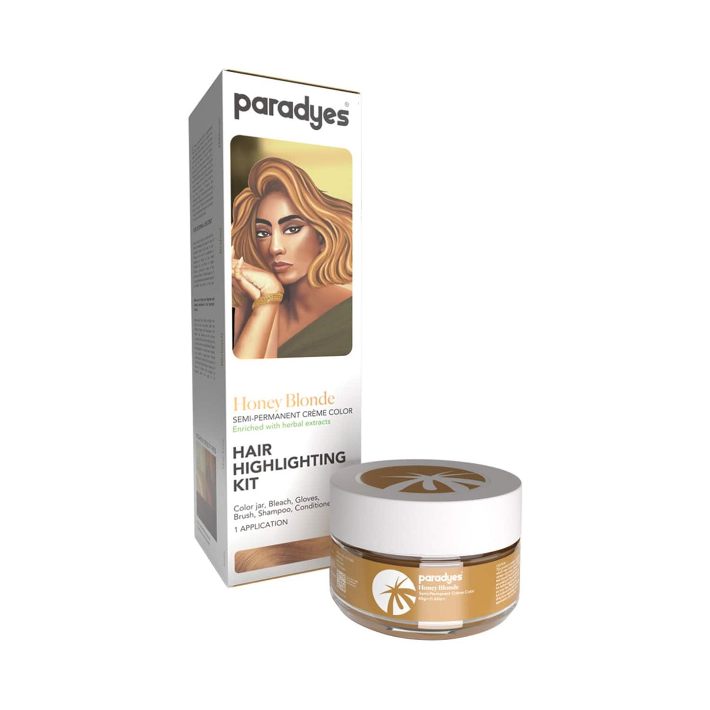 Paradyes Hair Highlighting Kit - Honey Blonde (100g)