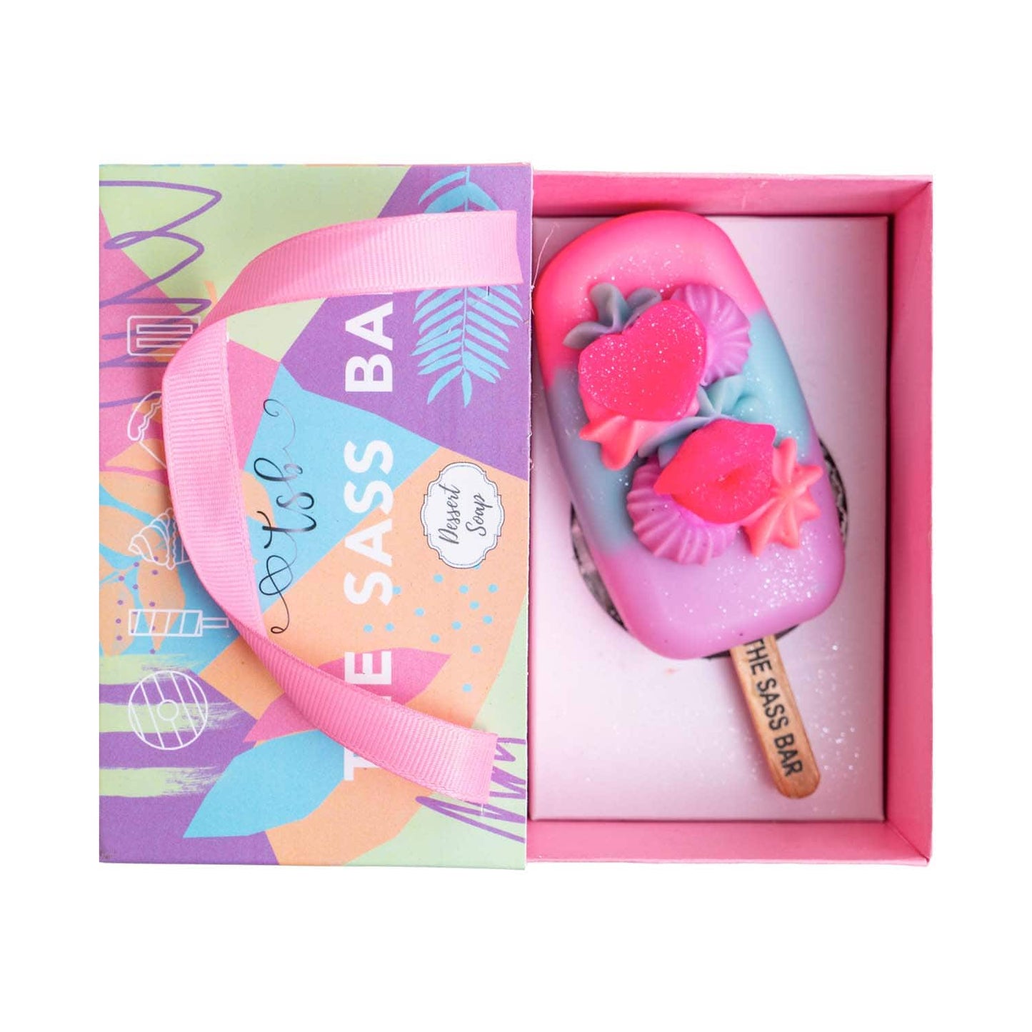 The Sass Bar Flower Bomb Popsicle Soap (100 g)