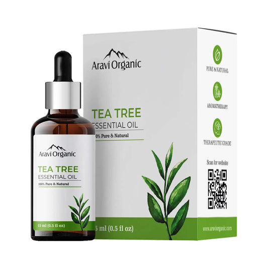 Aravi Organic Tea Tree Essential Oil (15ml)