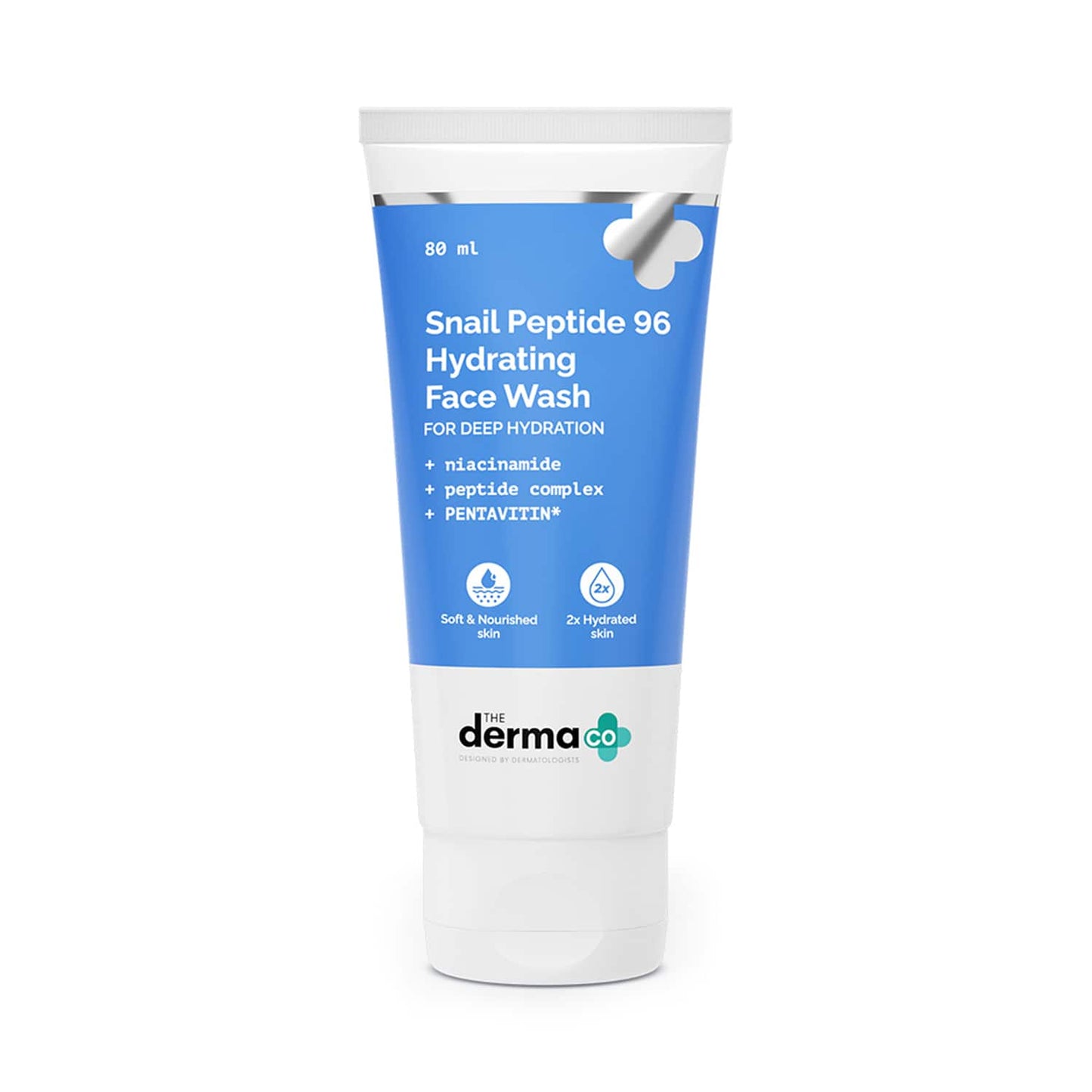 The Derma Co Snail Peptide 96 Hydrating Face Wash (80 ml)