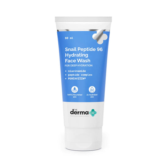 The Derma Co Snail Peptide 96 Hydrating Face Wash (80 ml)