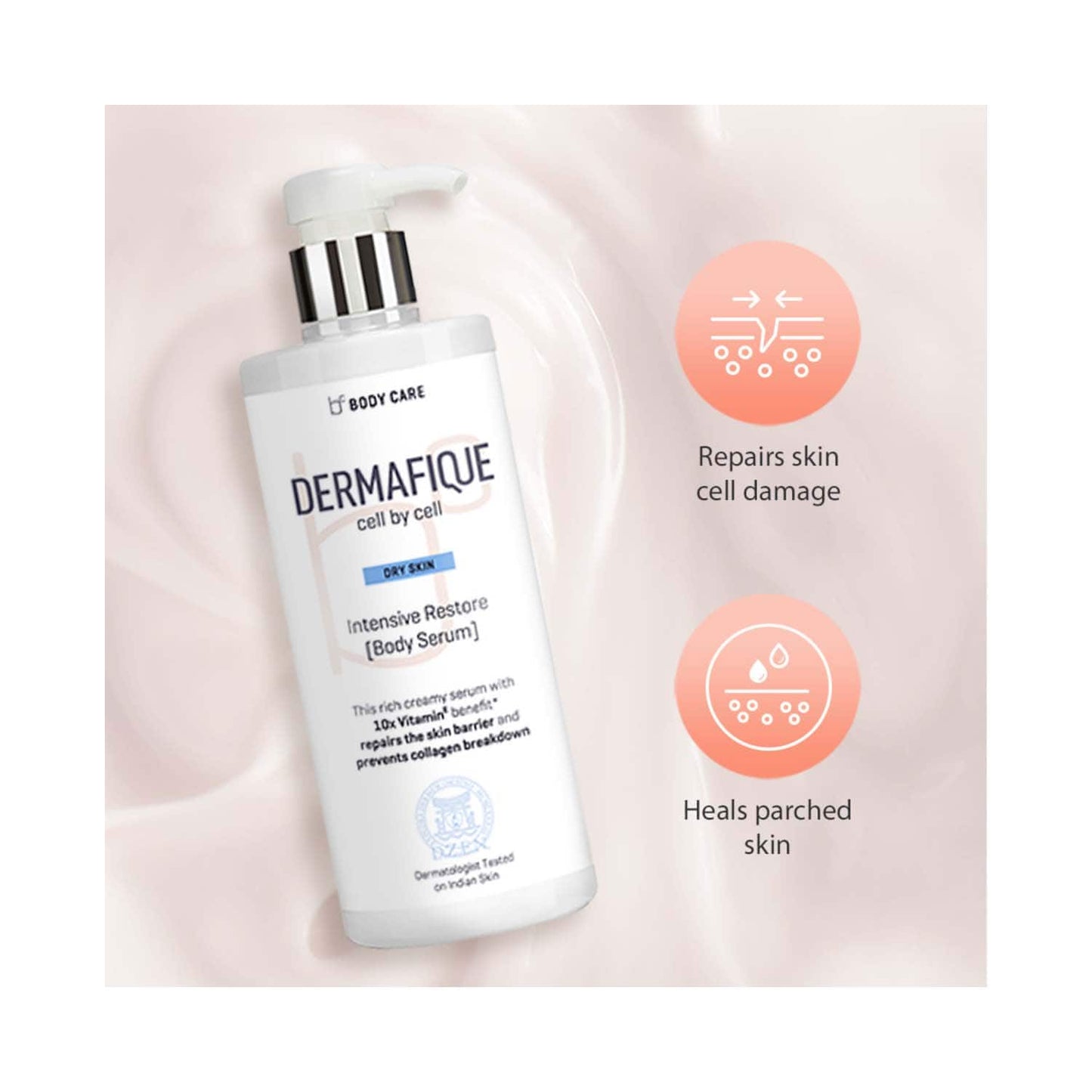 Dermafique Intensive Restore Body Moisturizer Serum (500 ml)