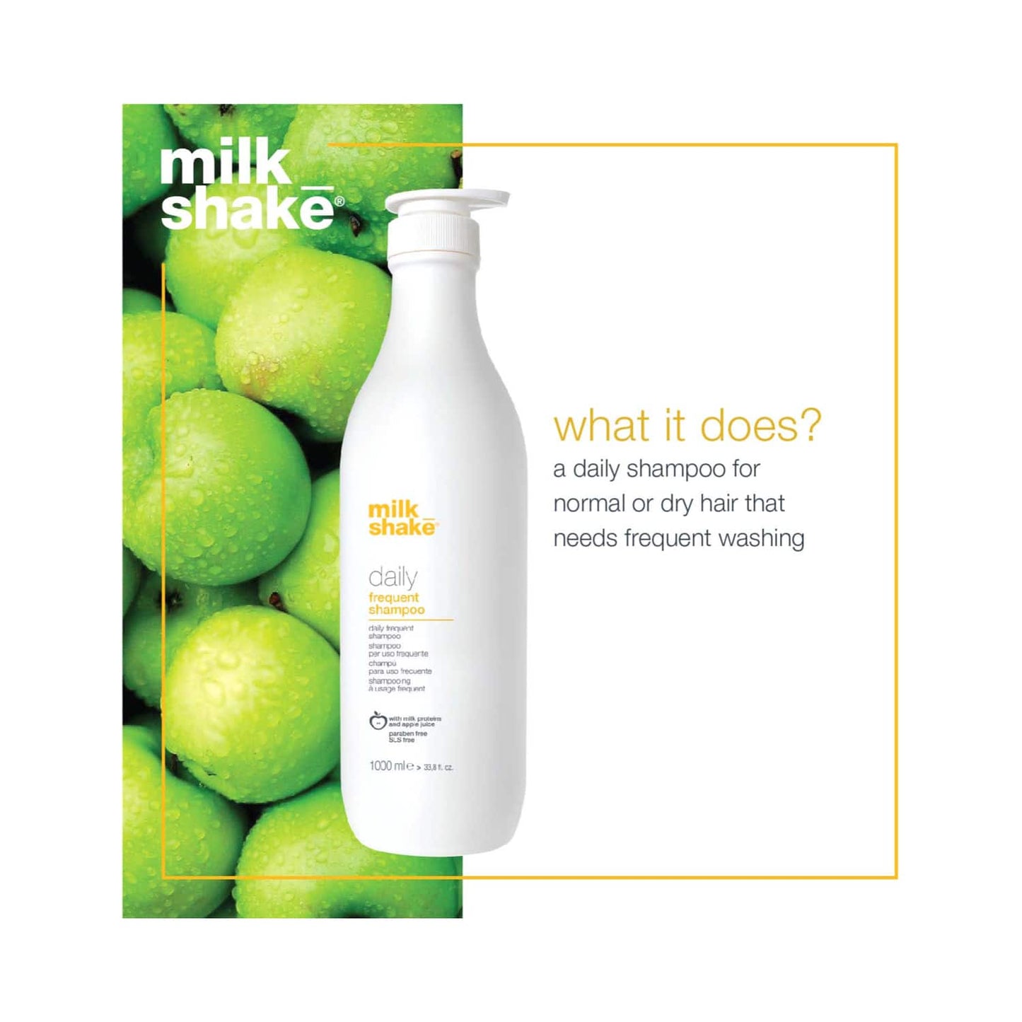 Milk Shake Daily Frequent Shampoo (1000ml)