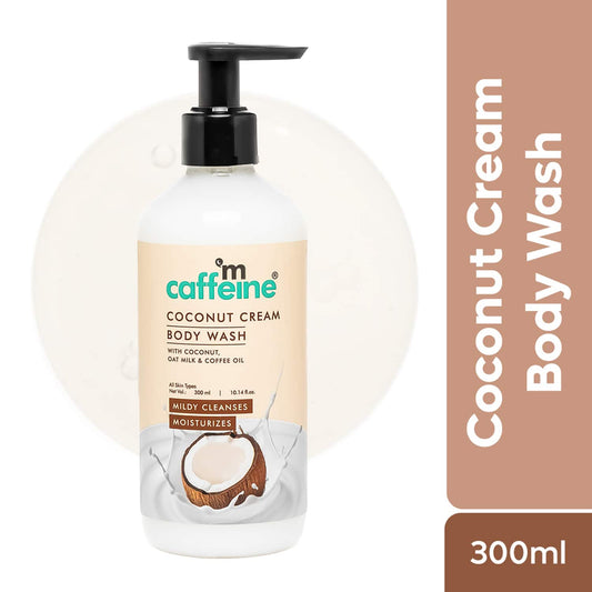 mCaffeine Coconut Cream Body Wash (300 ml)