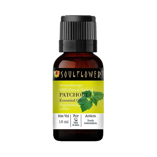 Soulflower Patchouli Essential Oil - (15ml)