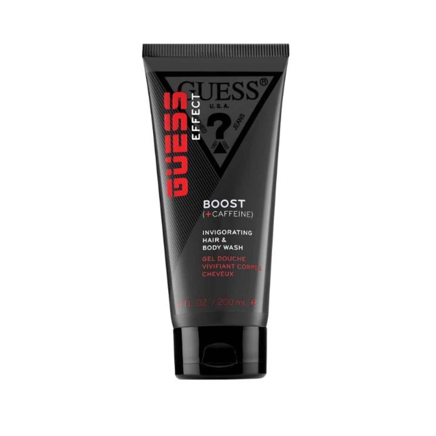 Guess Caffeine Invigorating Hair & Body Wash (200 ml) & Rejuvenating Face Wash (200 ml) Combo