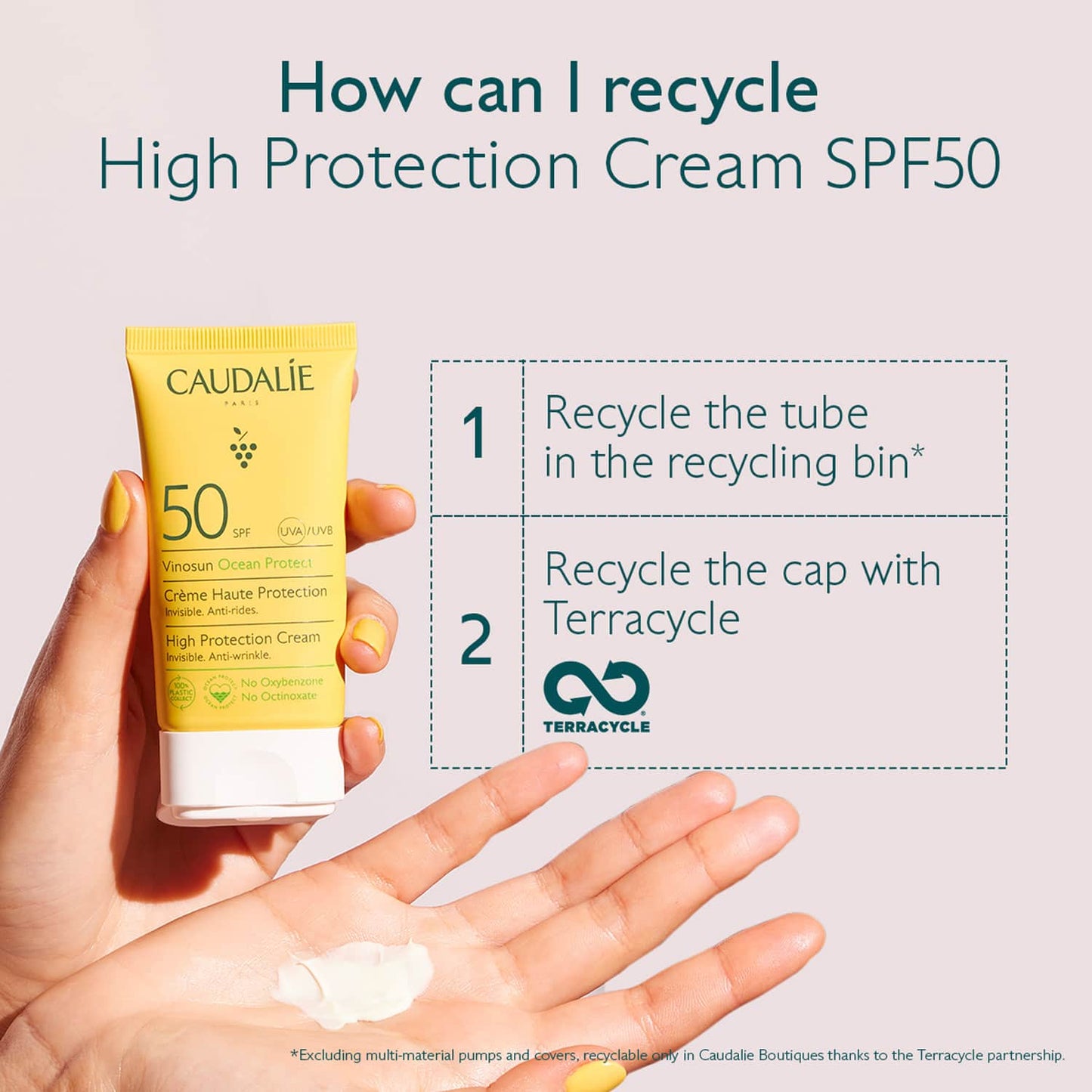 Caudalie Vinosun High Protection Cream SPF 50 (50ml)