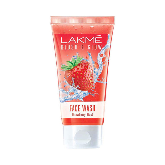 Lakme Blush And Glow Strawberry Blast Gel Face Wash (150g)