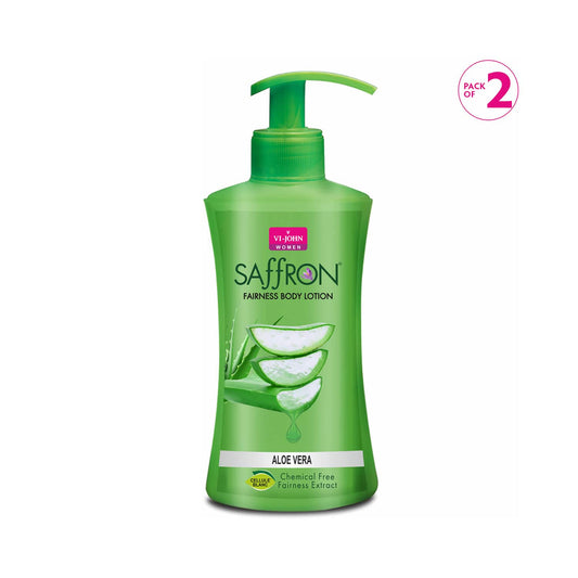 VI-JOHN Aloe Vera Fairness Body Lotion (Pack of 2)