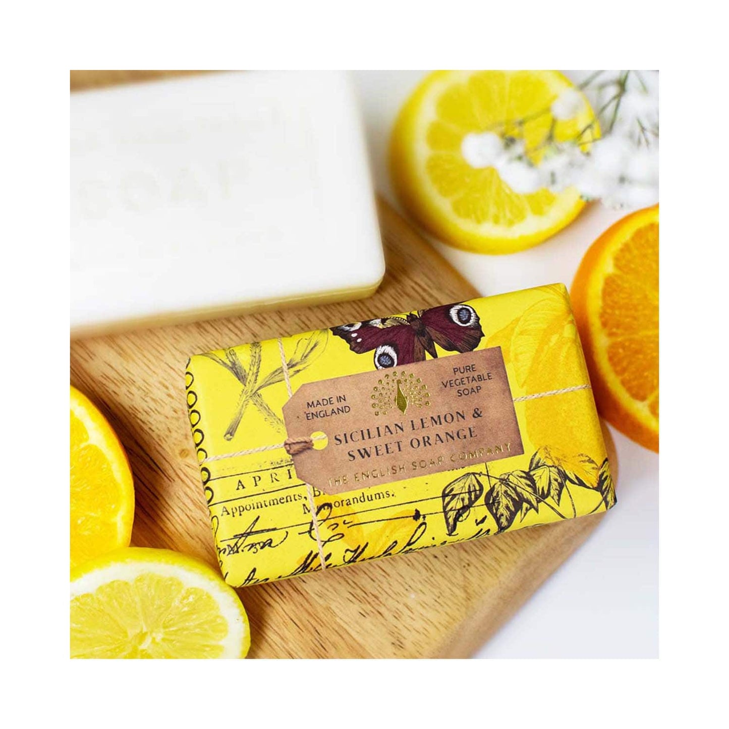 The English Soap Company Anniversary Sicilian Lemon & Sweet Orange Soap (190g)