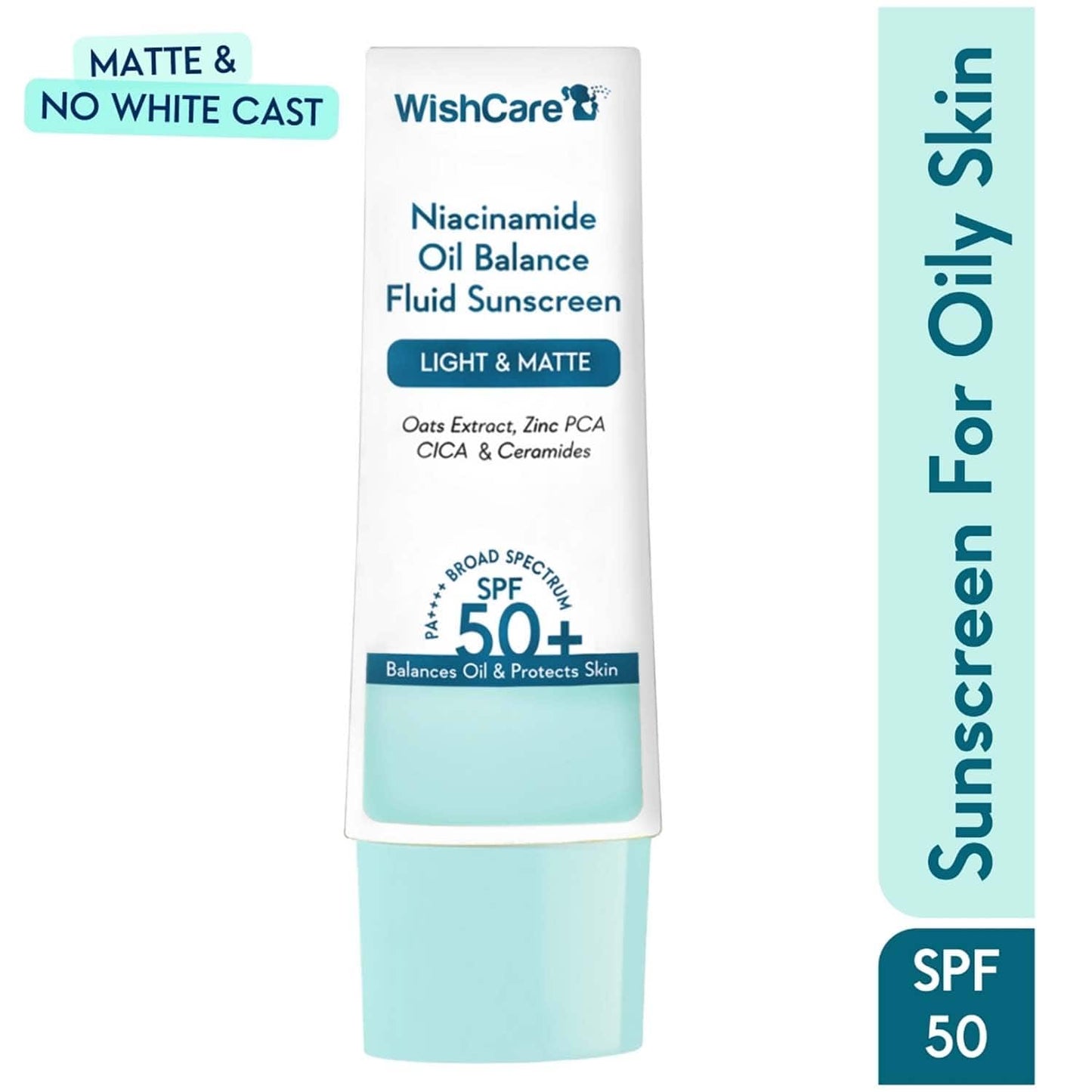 WishCare Niacinamide Oil Balance Sunscreen SPF 50 PA++++ (50 g)