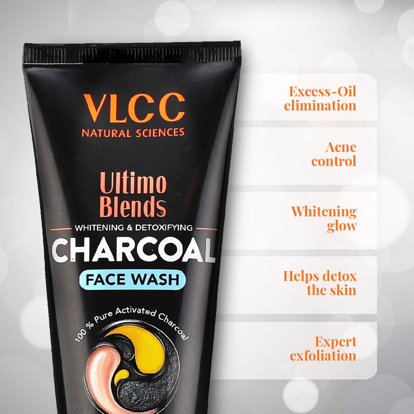 VLCC Ultimo Blends Charcoal Face Wash (100g)