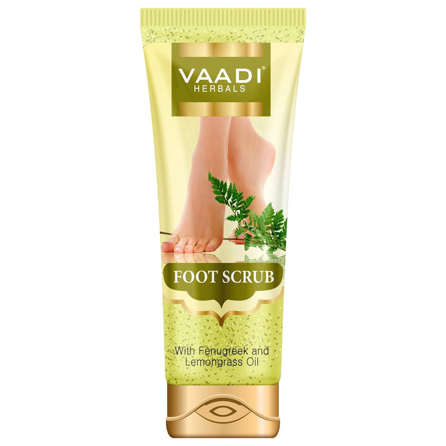 Vaadi Herbals Fenugreek & Lemongrass Oil Foot Scrub (110g)