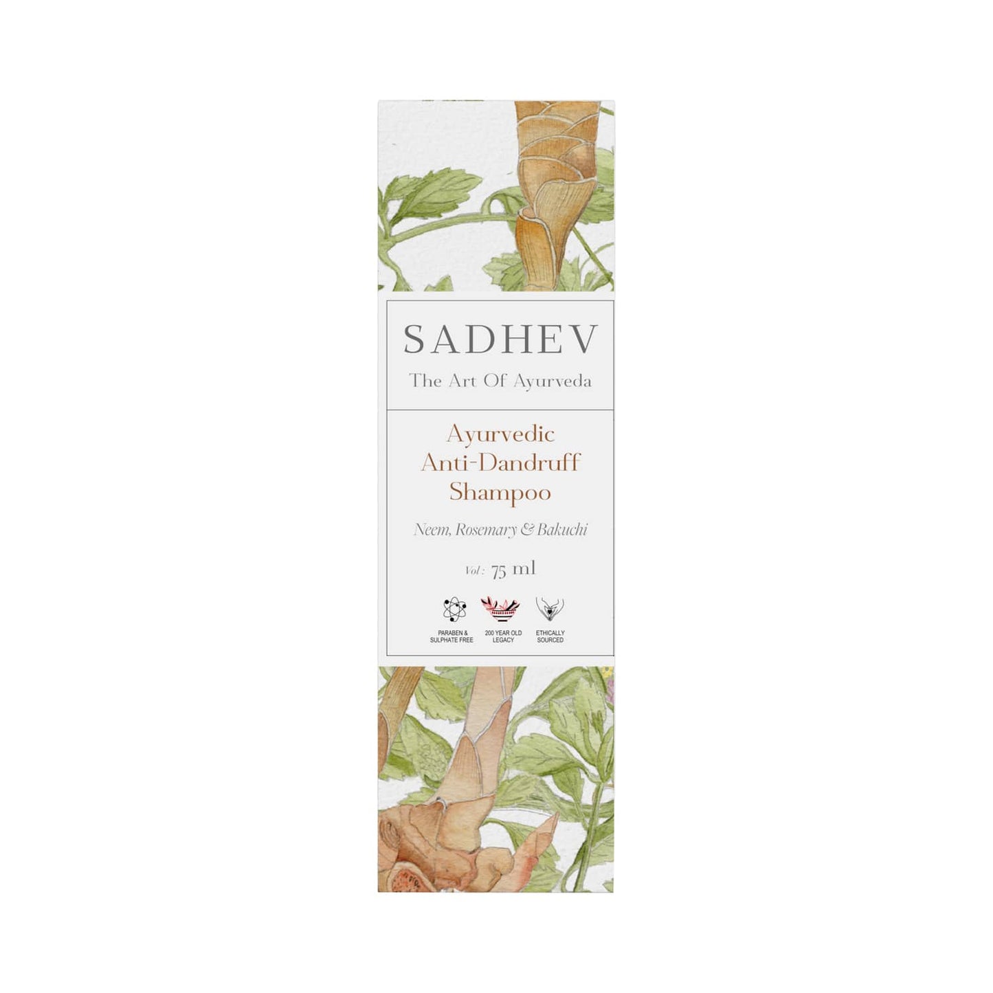 Sadhev Ayurvedic Anti-Dandruff Shampoo (75ml)