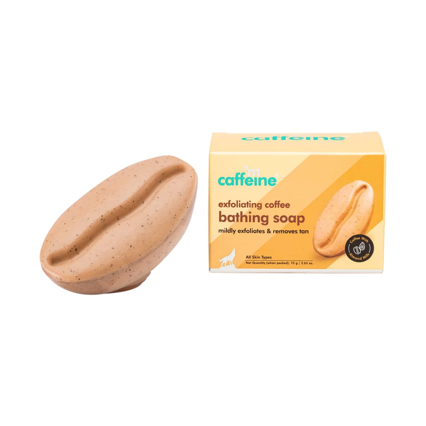 mCaffeine Exfoliating Coffee Bathing Soap - (2Pcs)