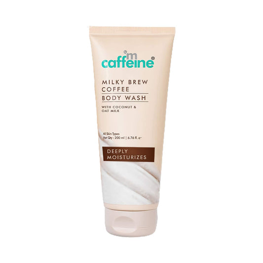 mCaffeine Milky Brew Coffee Body Wash Tube (200ml)