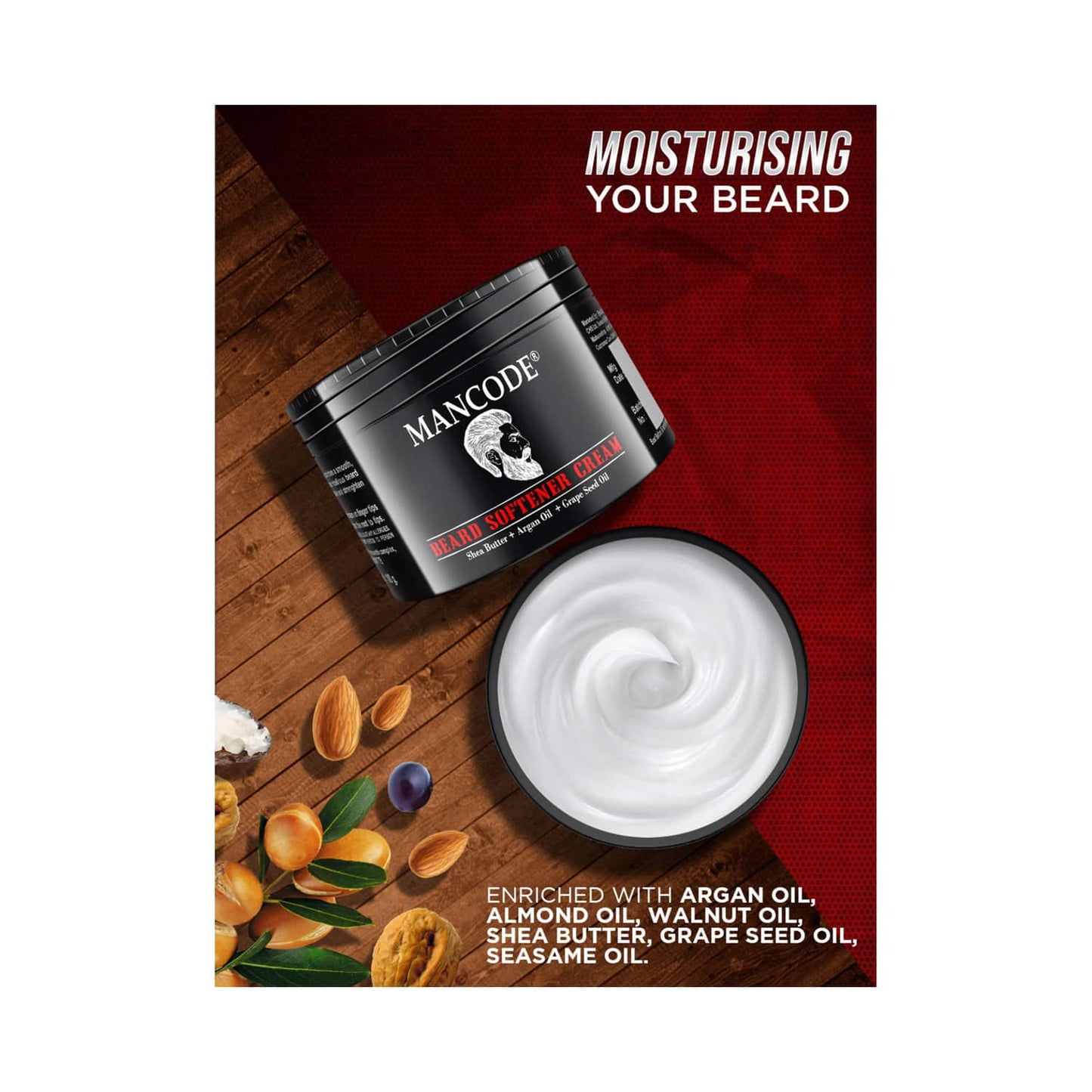 Mancode Beard Softener Cream (100g)