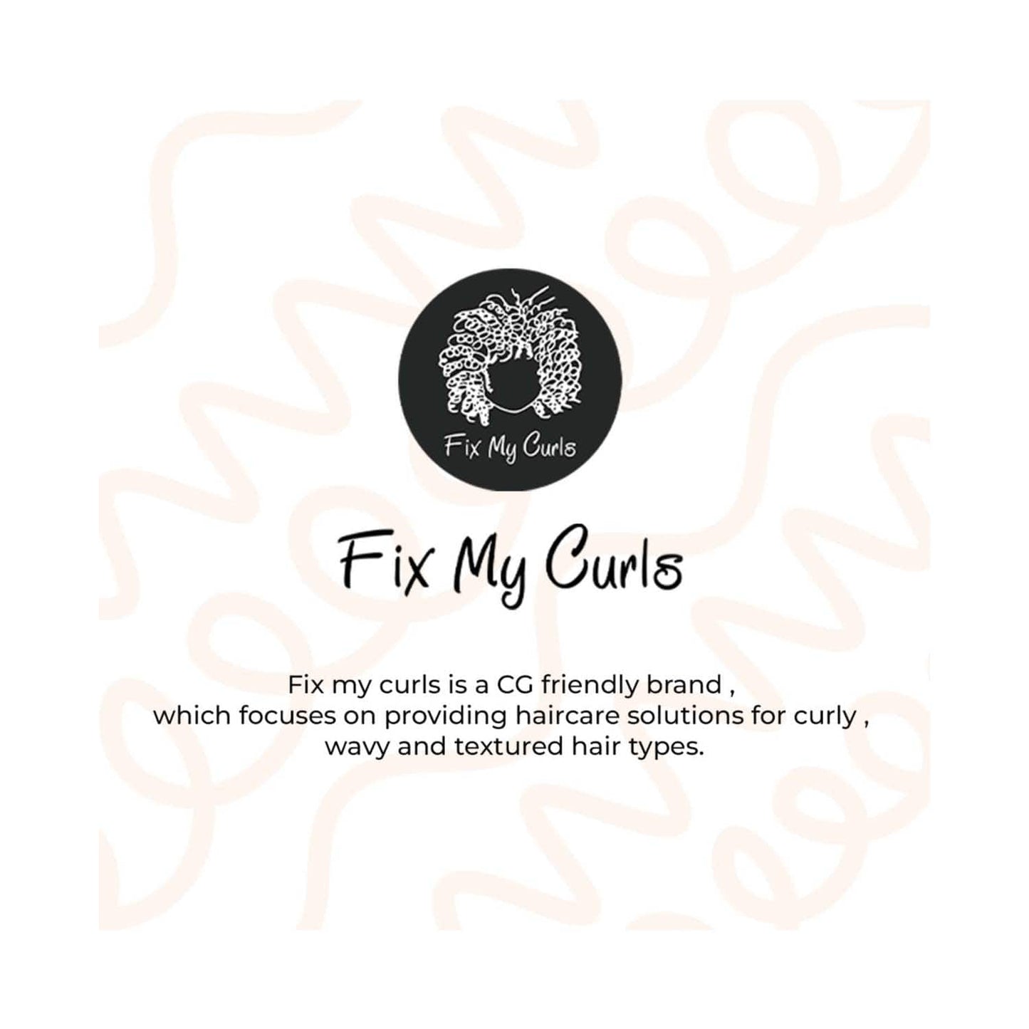 Fix My Curls Hydrating Deep Conditioner For Curly And Wavy Hair (250 ml)