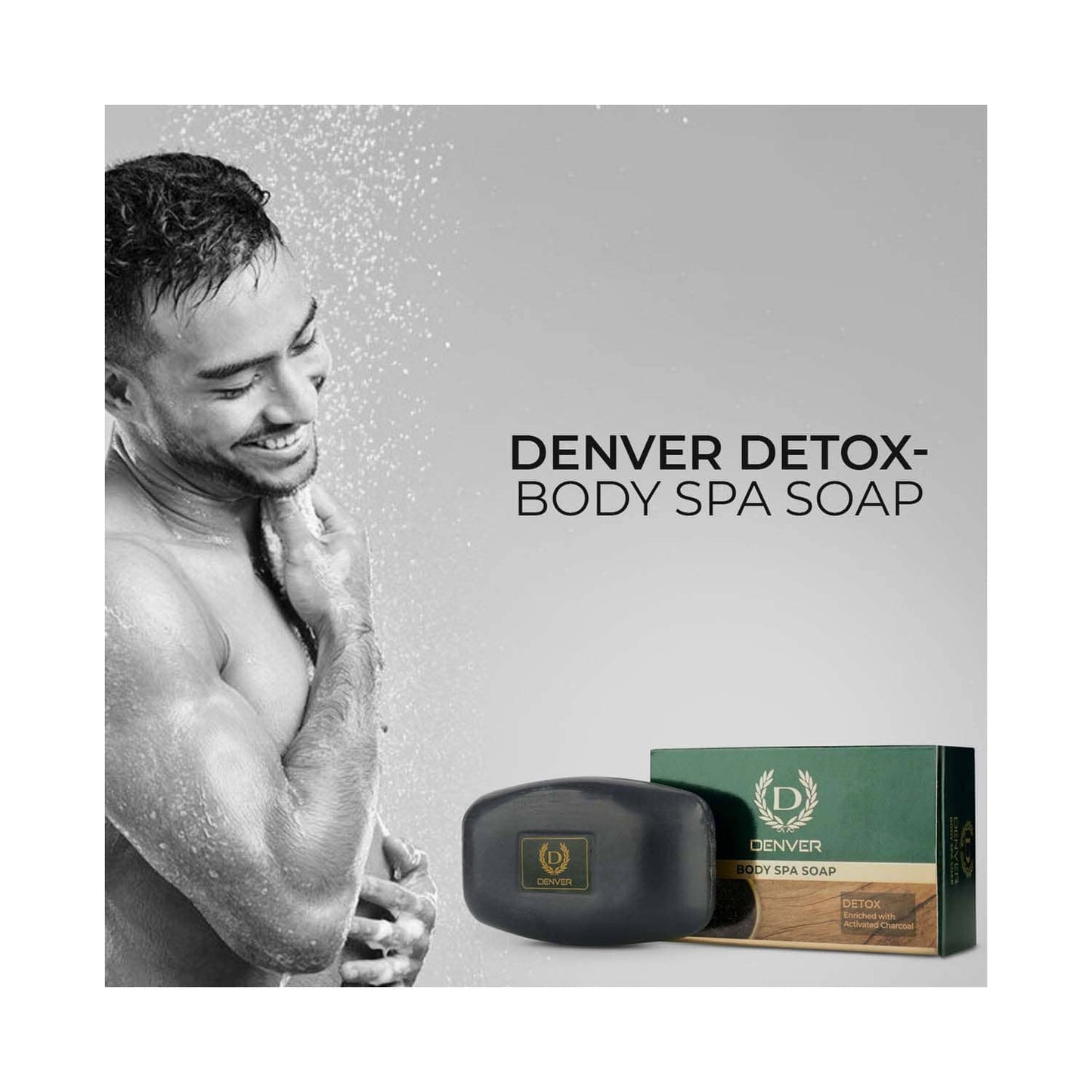 Denver Detox Spa Bath Soap For Men (125 g)