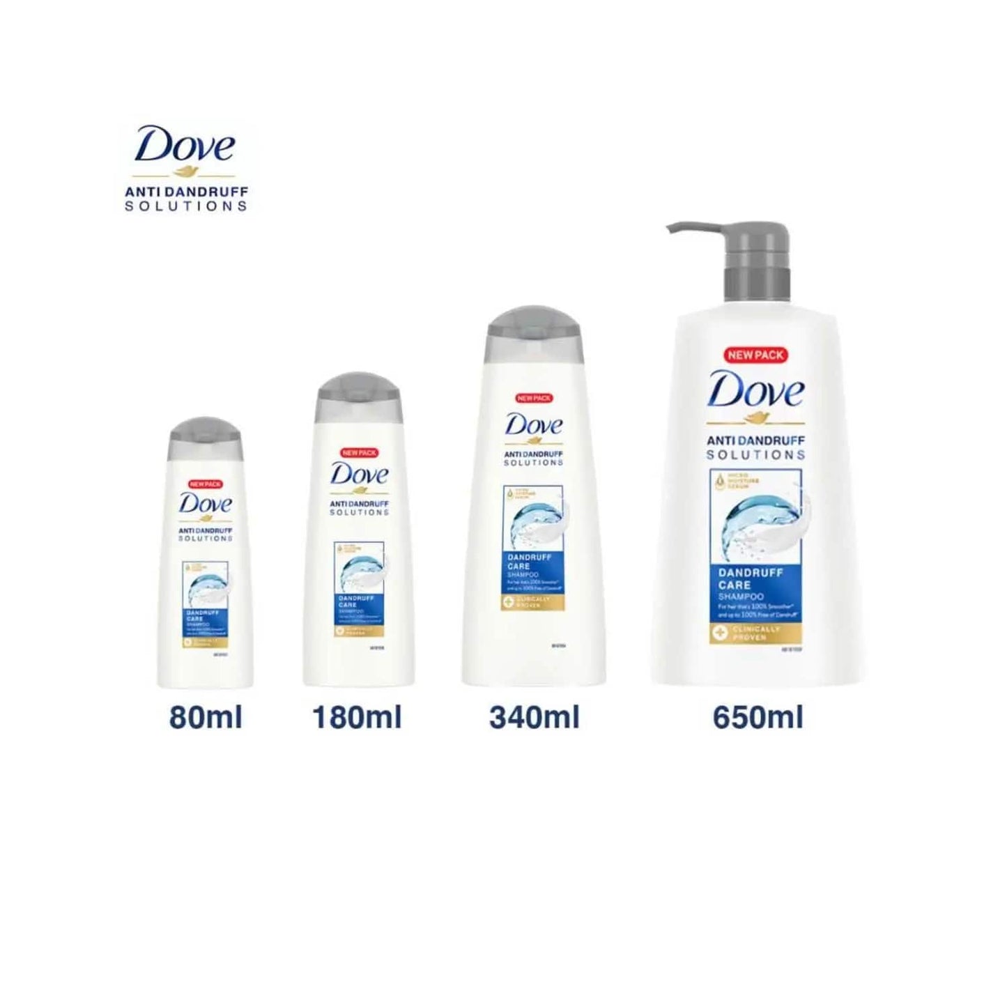 Dove Dandruff Care Hair Shampoo (650ml)