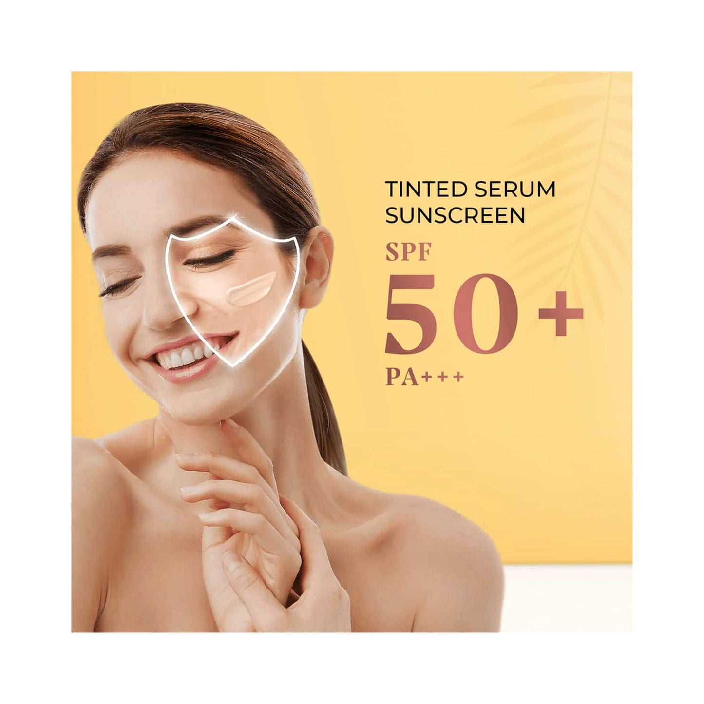 Just Herbs Tinted Sunscreen With SPF 50+ PA+++ (30ml)