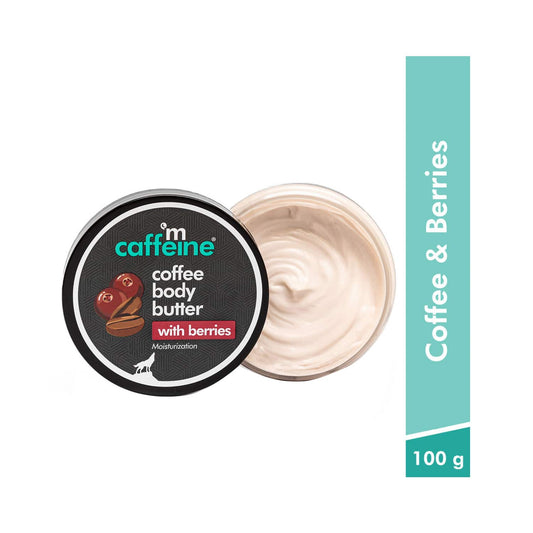 mCaffeine Coffee & Berries Body Butter with Shea Butter (100g)