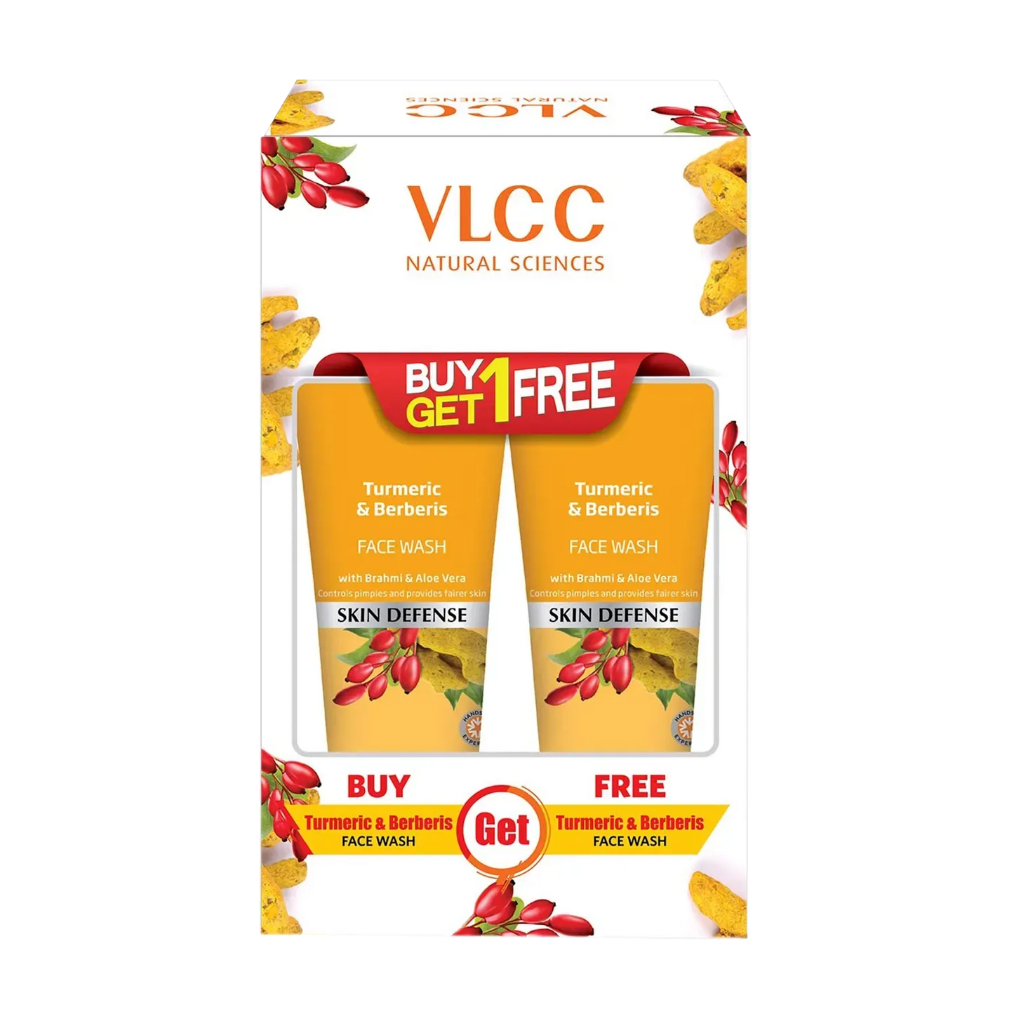 VLCC Turmeric & Berberis Face Wash B1G1 (150ml)