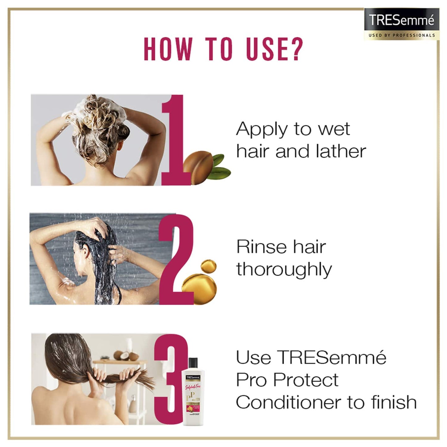 Tresemme Pro Protect Sulphate Free Shampoo - (580ml)