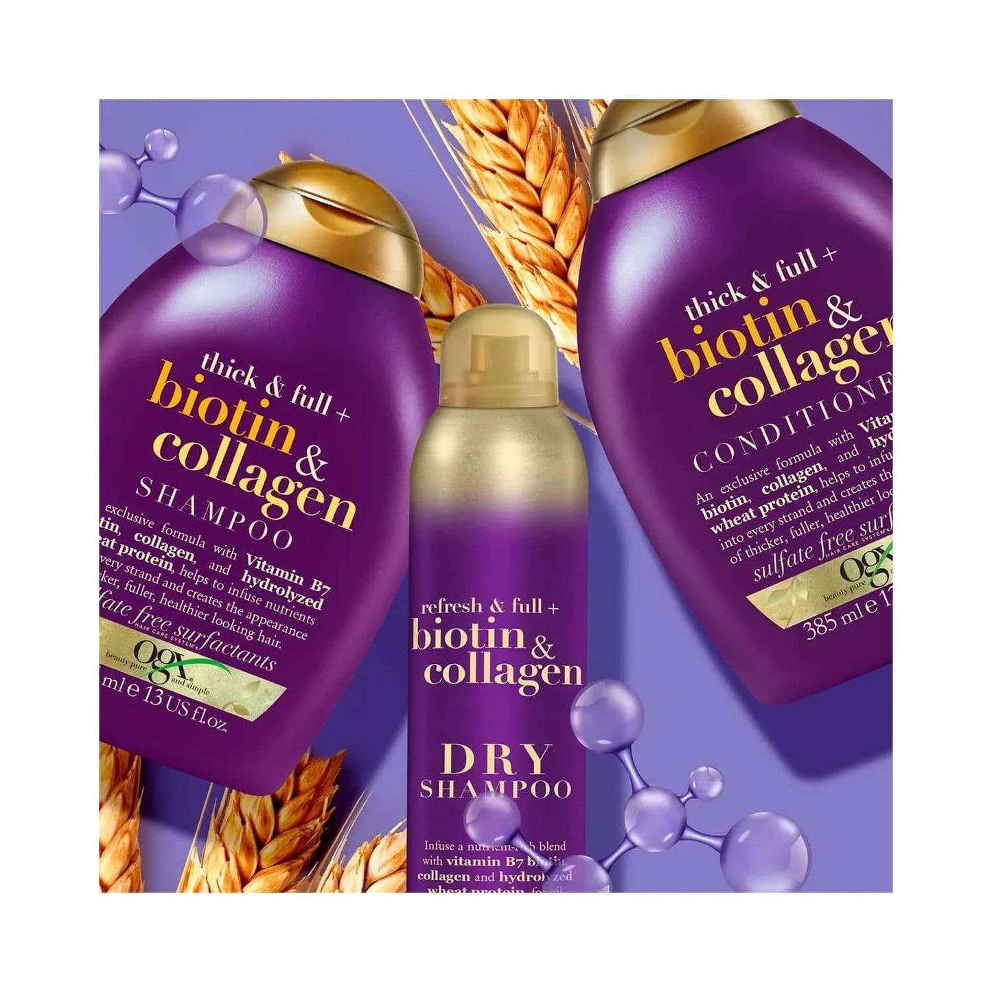 OGX Thick & Full Biotin & Collagen Conditioner (385ml)