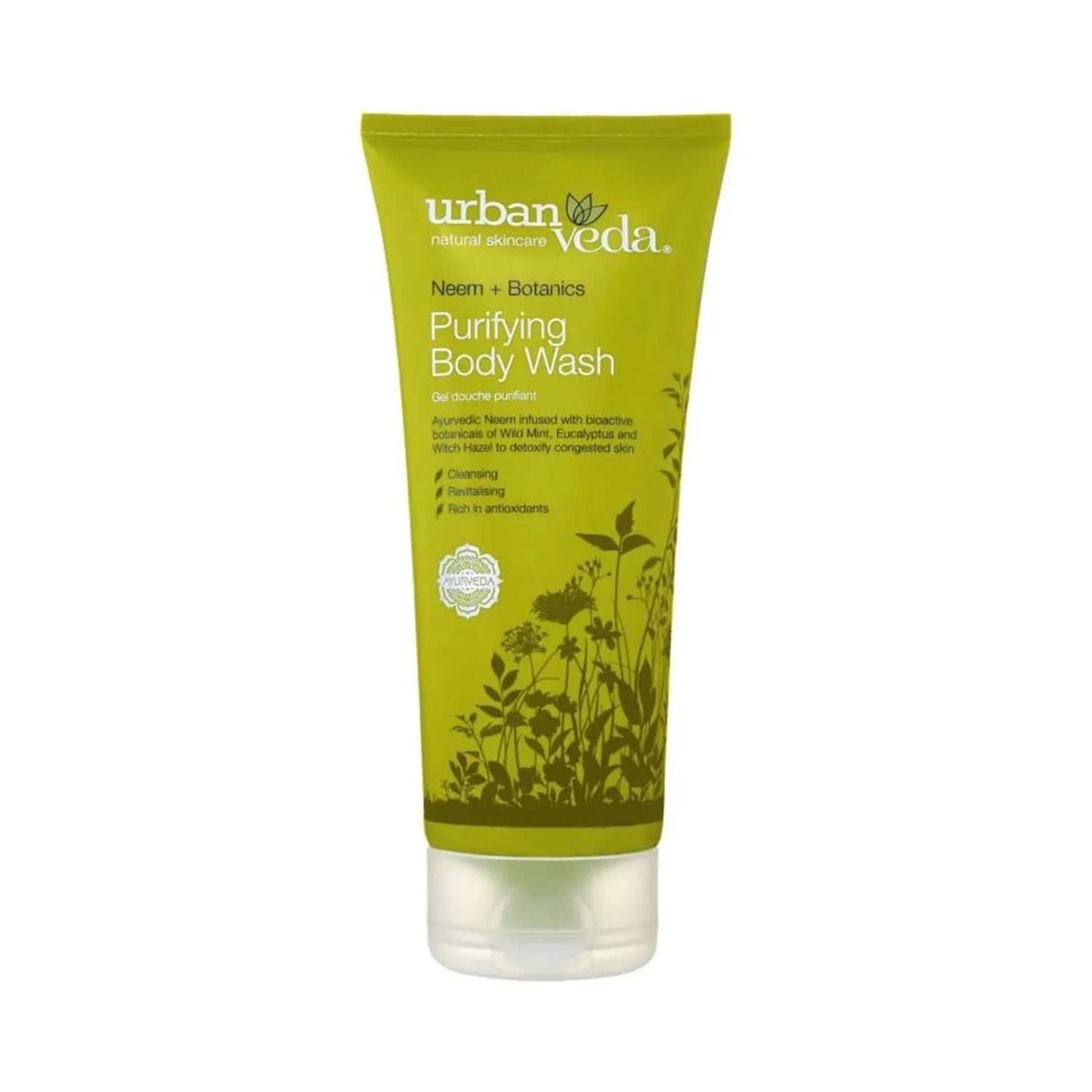 Urban Veda Purifying Ayurvedic Neem Body Wash (200ml)