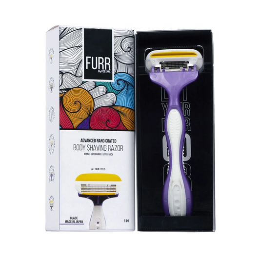 FURR By Pee Safe Body Shaving Razor for Women (1Pc)