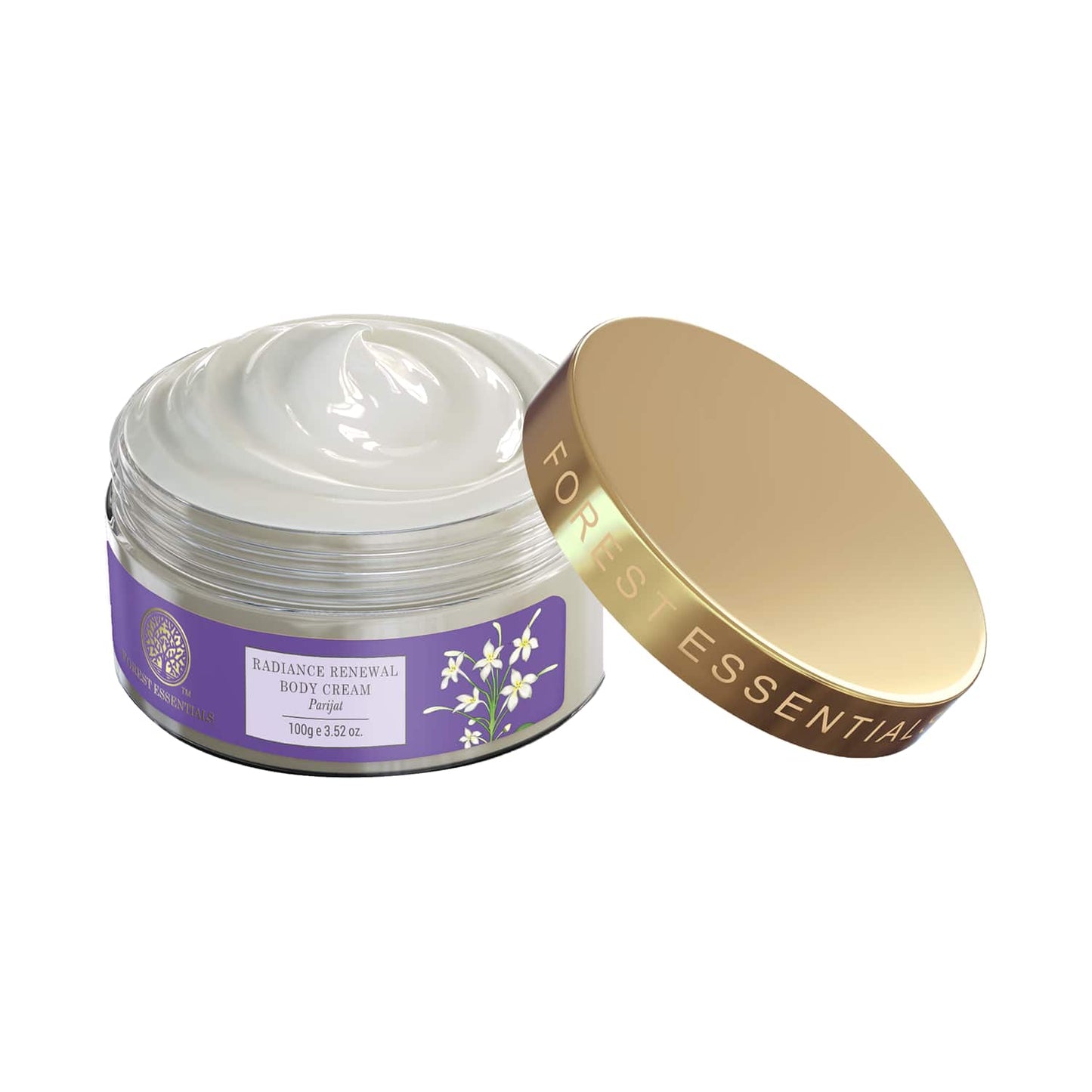 Forest Essentials Parijat Radiance Renewal Body Cream (100g)