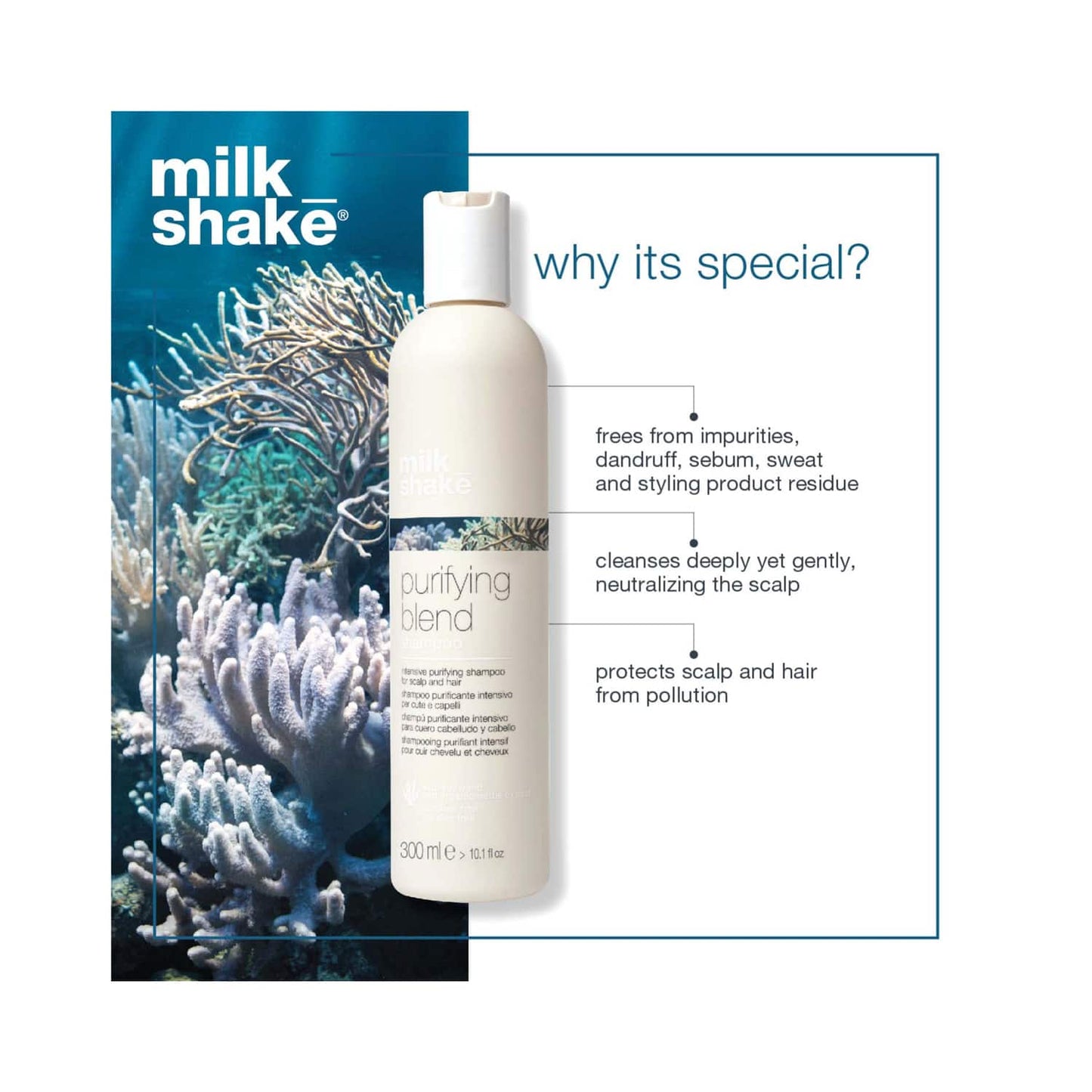 Milk Shake Purifying Blend Shampoo (300ml)