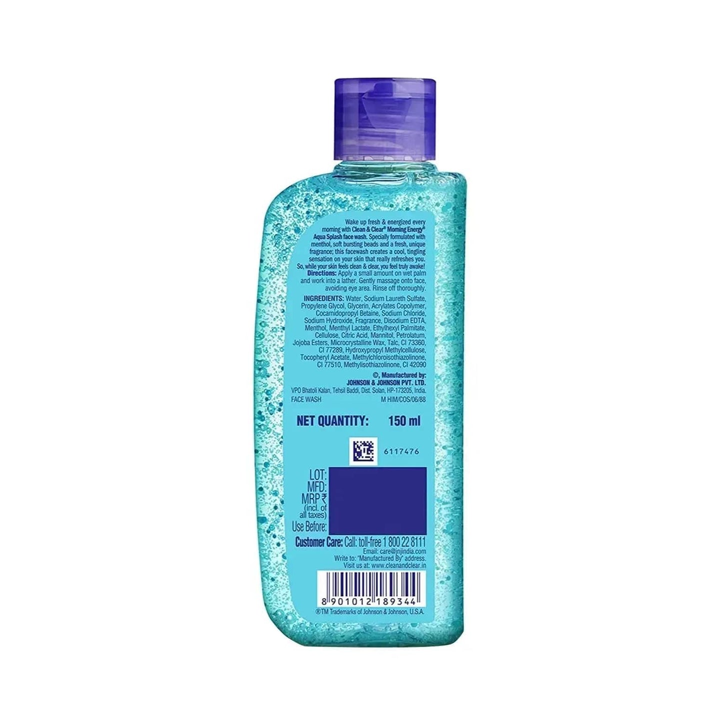 Clean & Clear Morning Energy Aqua Splash Face Wash - (150ml)