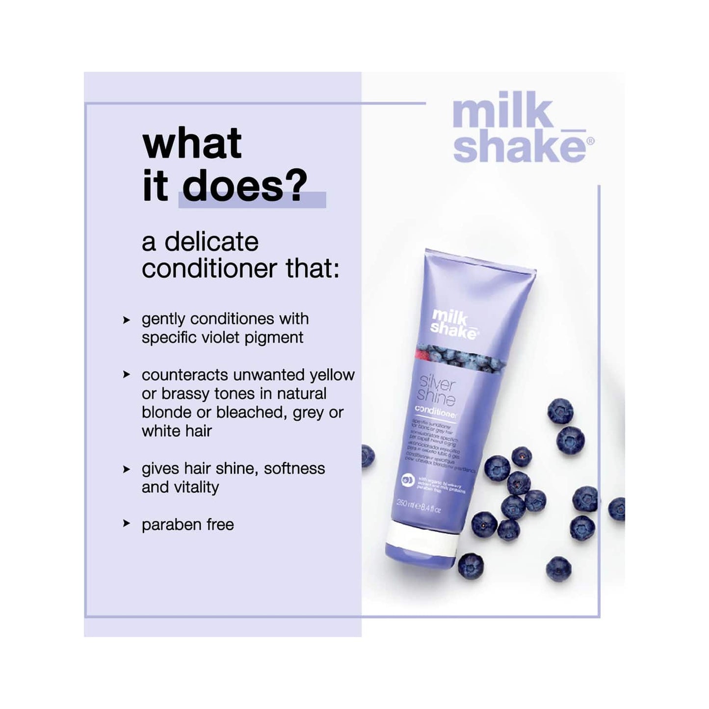 Milk Shake Silver Shine Conditioner (300ml)