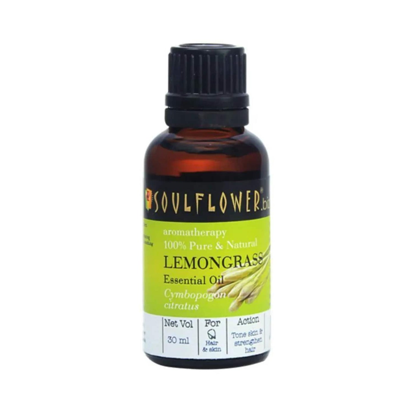 Soulflower Lemongrass Essential - (30ml)