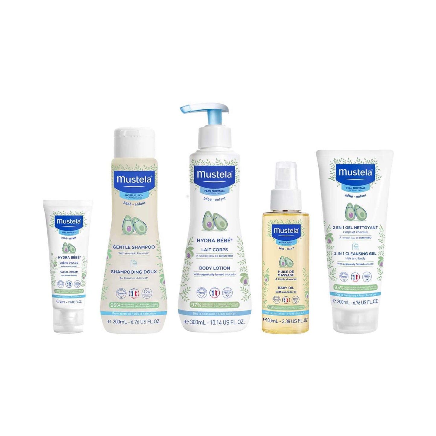 Mustela Newborn Arrival Gift Set (5 pcs)