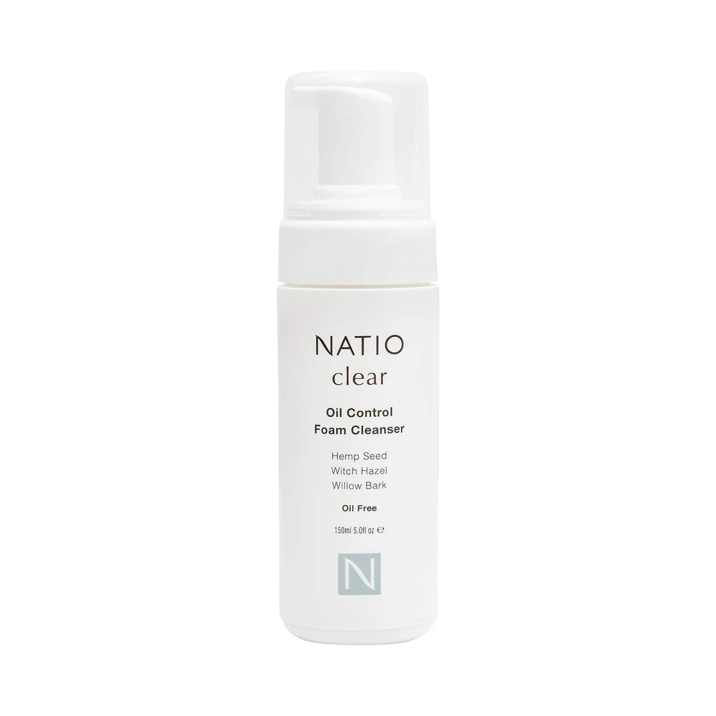 Natio Clear Oil Control Foam Cleanser (150ml)